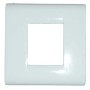 ABB 2 Module Sleek Cover Plate With Frame