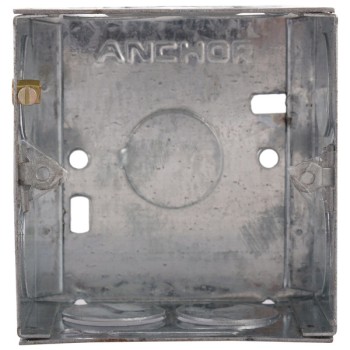 Anchor 1&2 Module Electrical Metal Gang Box