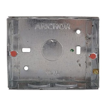 Anchor 3 Module Electrical Metal Gang Box