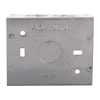 Anchor 3 Module Electrical Metal Gang Box