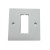 Anchor Roma Deko 21317WH 1M White Cover Plate With Frame