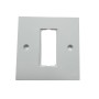 Anchor Roma Deko 21317WH 1M White Cover Plate With Frame