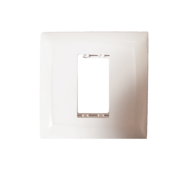 Legrand Britzy 673491 1M White Cover Plate With Frame