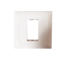 Legrand Britzy 673491 1M White Cover Plate With Frame