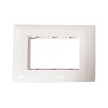 Legrand Britzy 673493 3M White Cover Plate With Frame