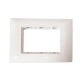 Legrand Britzy 673493 3M White Cover Plate With Frame