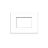 Micron Artize 3 M White Cover Plate With Frame