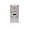 Lauritz Knudsen Englaze CB92201AW18 USB Type C PD Charger 18W 1M Snow White Socket