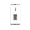Micron Artize 1 M White USB Charger Socket