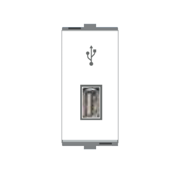Micron Artize 1 M White USB Charger Socket