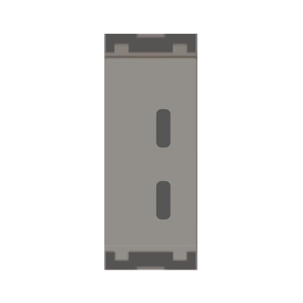 Norisys Cube C5939.02 C + C Type Grey USB Charger Socket
