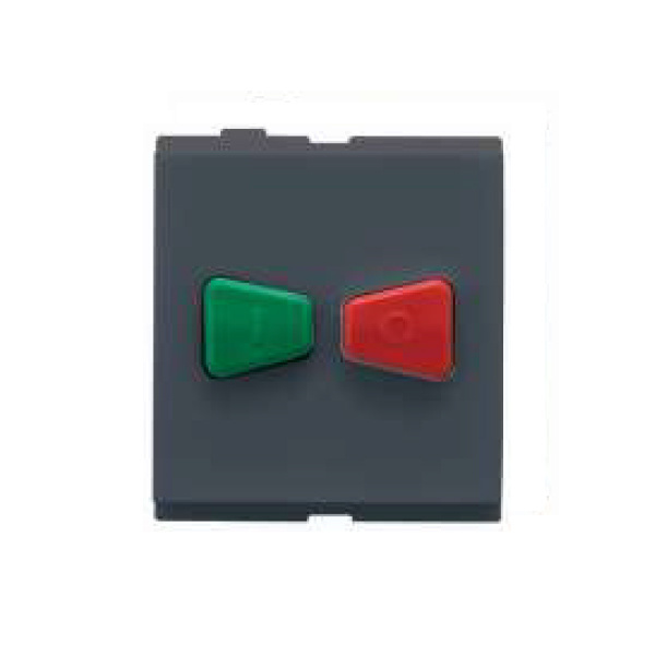 Lauritz Knudsen Englaze CB92102MM25 25A Motor Starter 2M Mountain Grey Switch