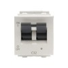 Lauritz Knudsen Englaze CB92202KW32 32A 3kA DP Snow White Mini MCB