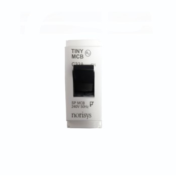 Norisys Cube CTTSP32.01 32A Single Pole White Tiny MCB