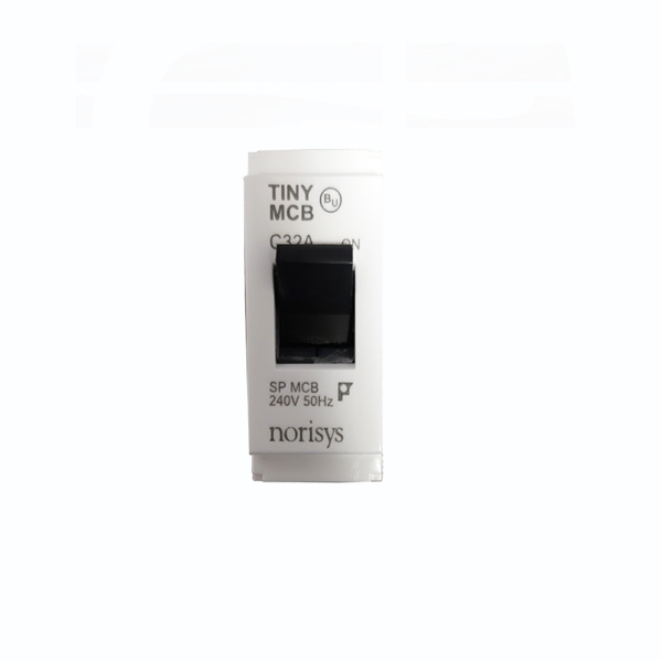 Norisys Cube CTTSP32.01 32A Single Pole White Tiny MCB