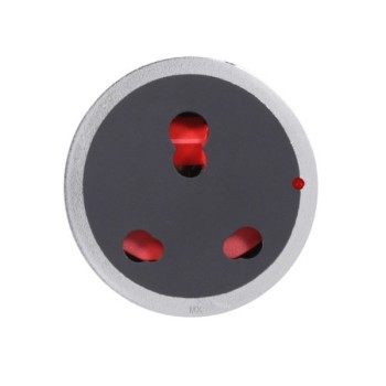 MX 6003 6 | 16 A Indian Socket Classic Power Track Adaptor