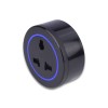 MX 6016 6 | 13 A Indian Socket With LED Light Power Track Adaptor