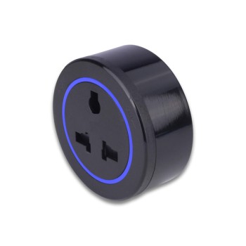 MX 6016 6 | 13 A Indian Socket With LED Light Power Track Adaptor