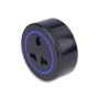 MX 6016 6 | 13 A Indian Socket With LED Light Power Track Adaptor
