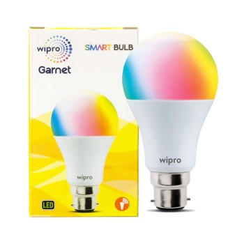 Wipro Garnet 9W RGB LED Smart Bulb